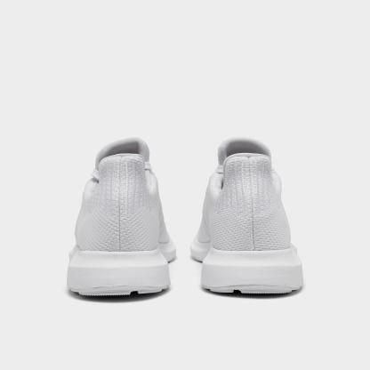 Women's adidas Swift Run 1.0 Casual Shoes - Cloud White/Cloud White/Gold Metallic - Back view