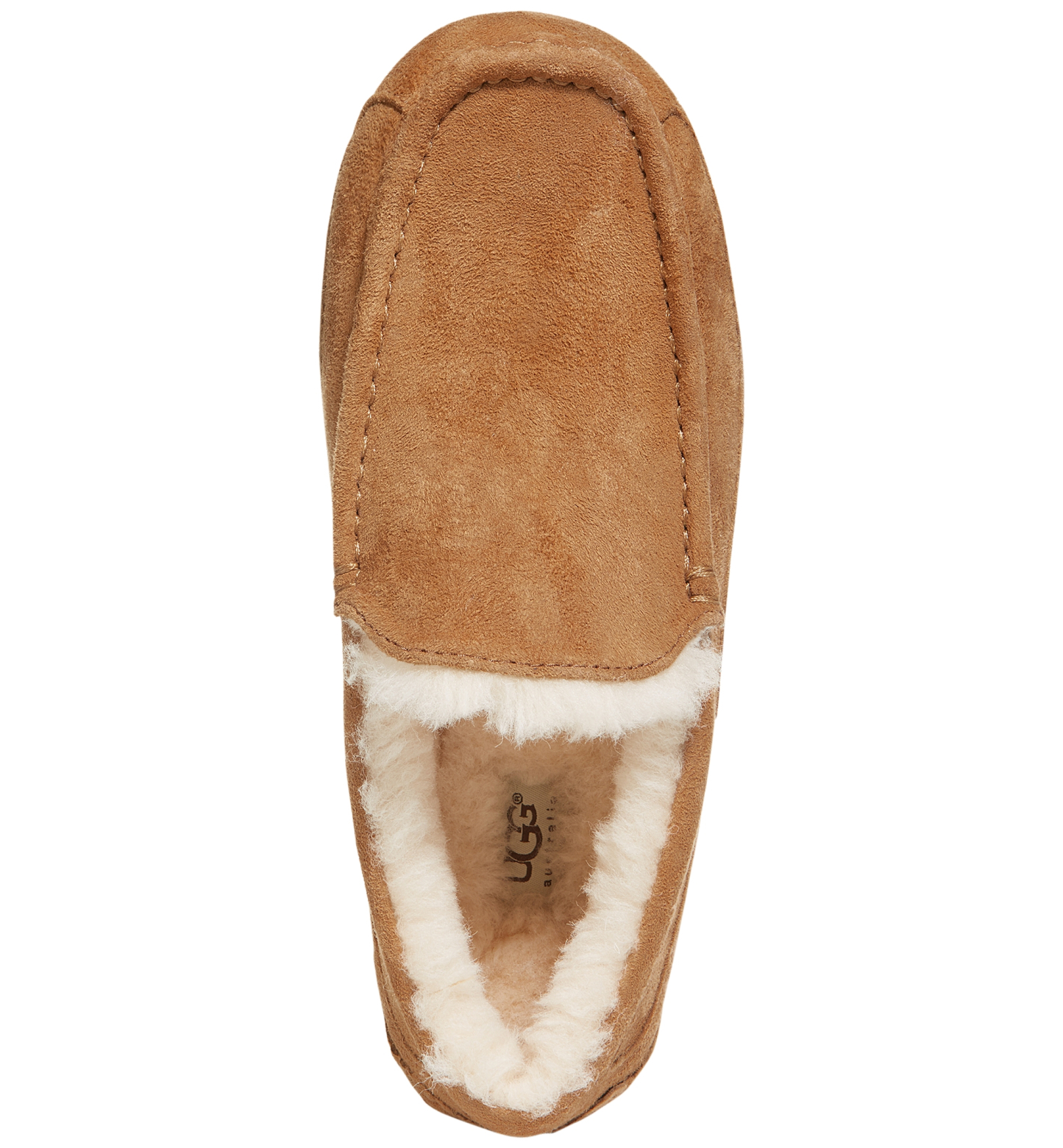 UGG® Men's Ascot Moccasin Slippers - Chestnut