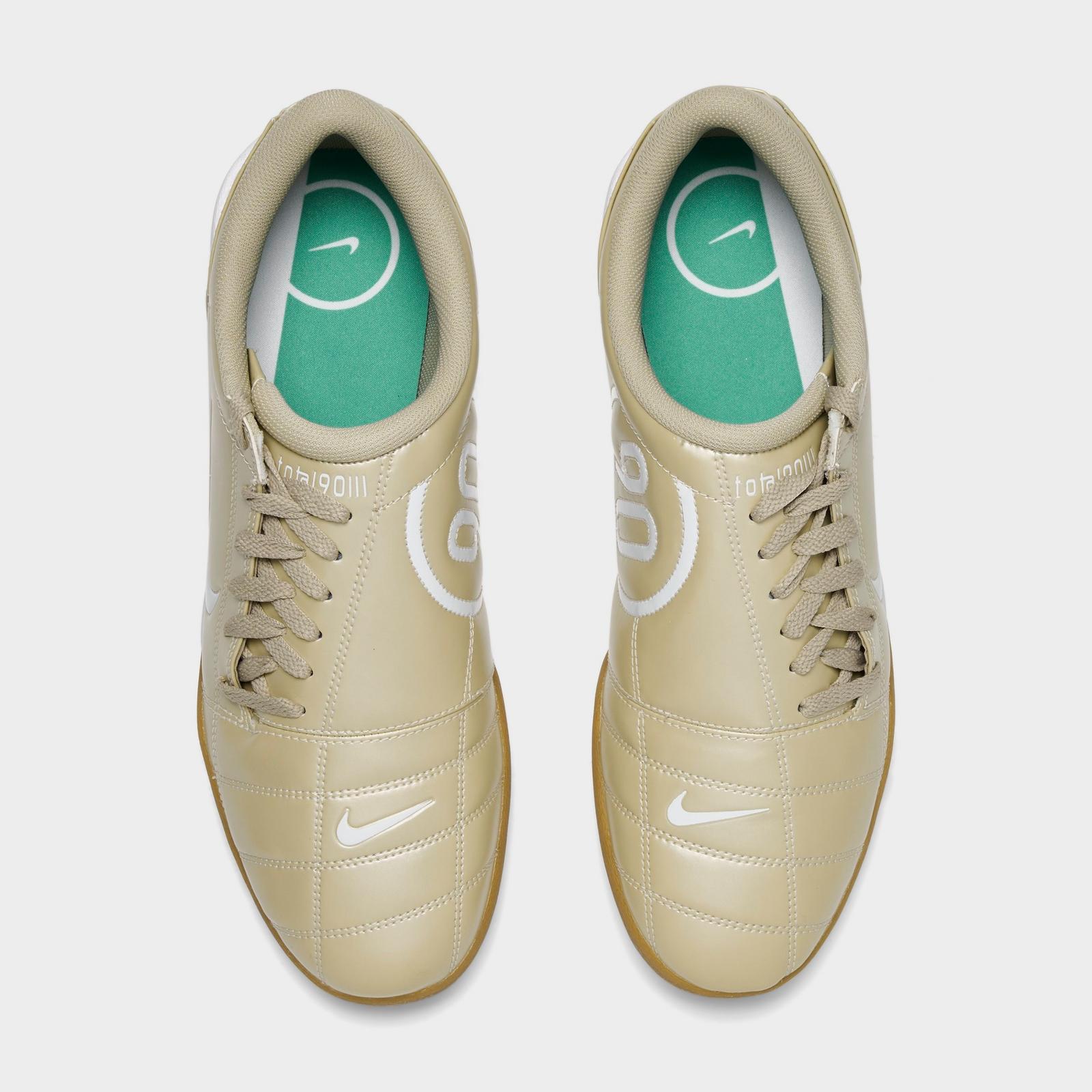 Men's Nike Total 90 Casual Shoes - Desert Khaki/Stadium Green/Gum Light Brown/White