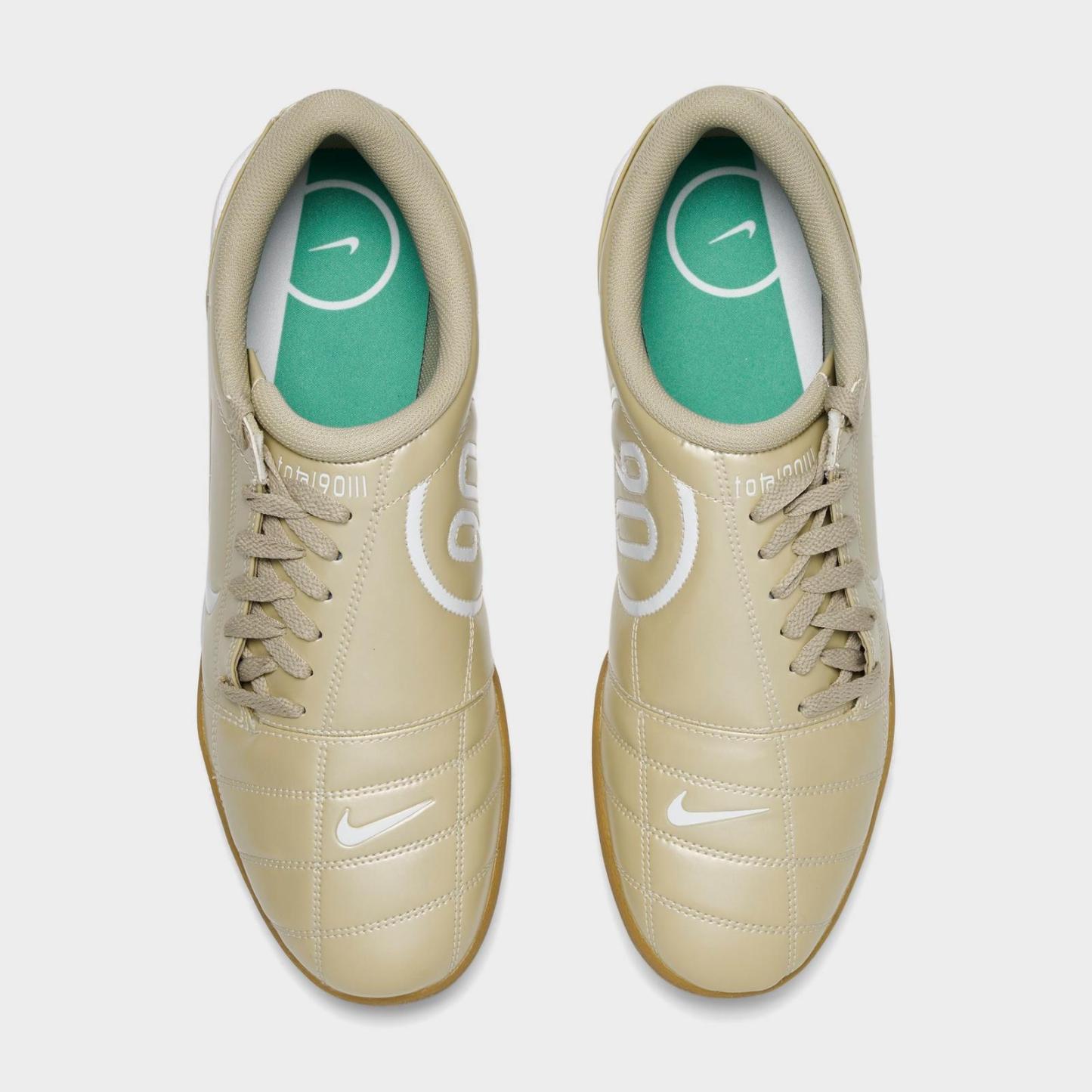Men's Nike Total 90 Casual Shoes - Desert Khaki/Stadium Green/Gum Light Brown/White