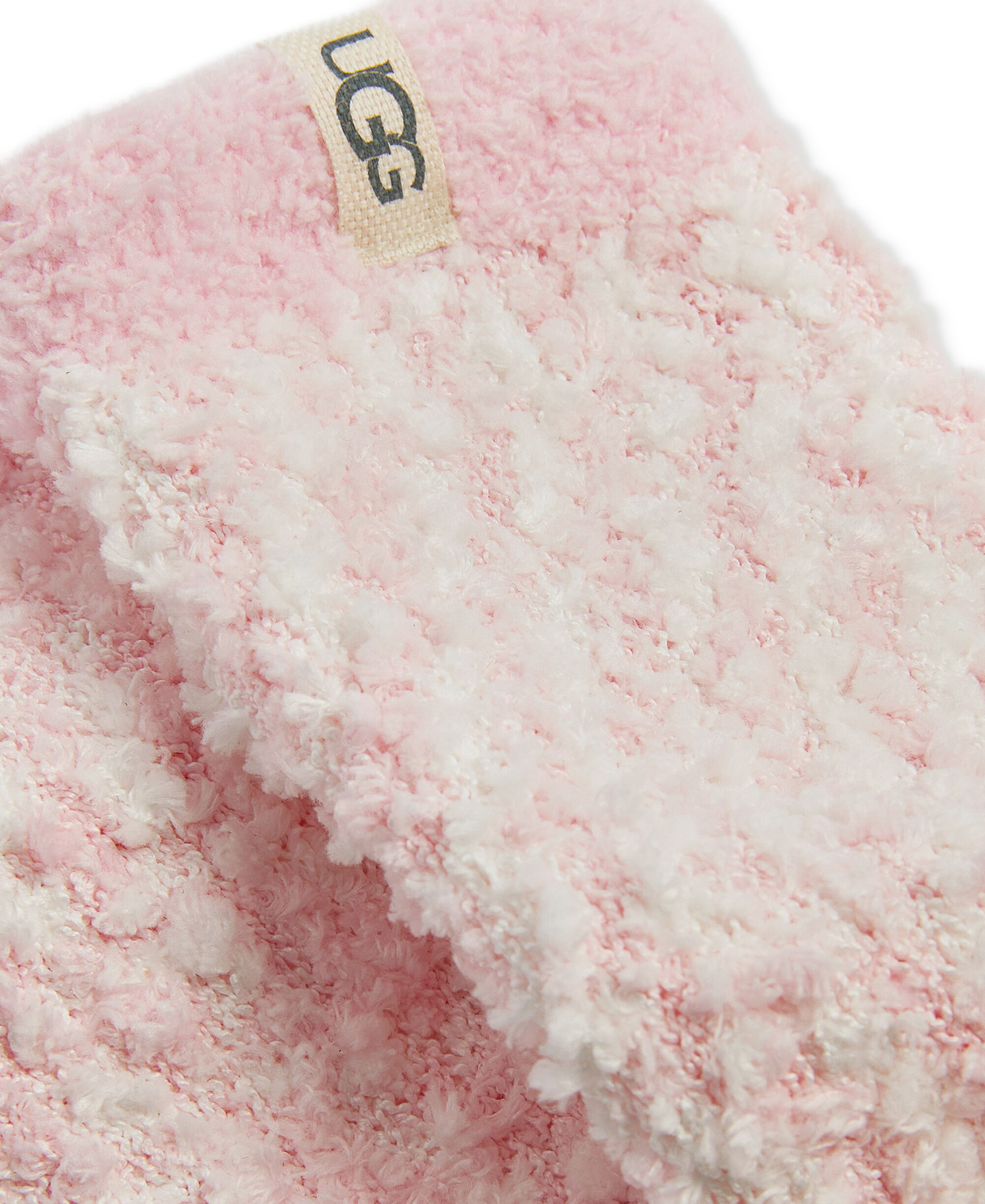 UGG Women's Cozy Chenille Crew Socks - Seashell Pink