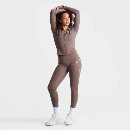 Women's New Balance Piped Training Leggings - Cortado - view 2