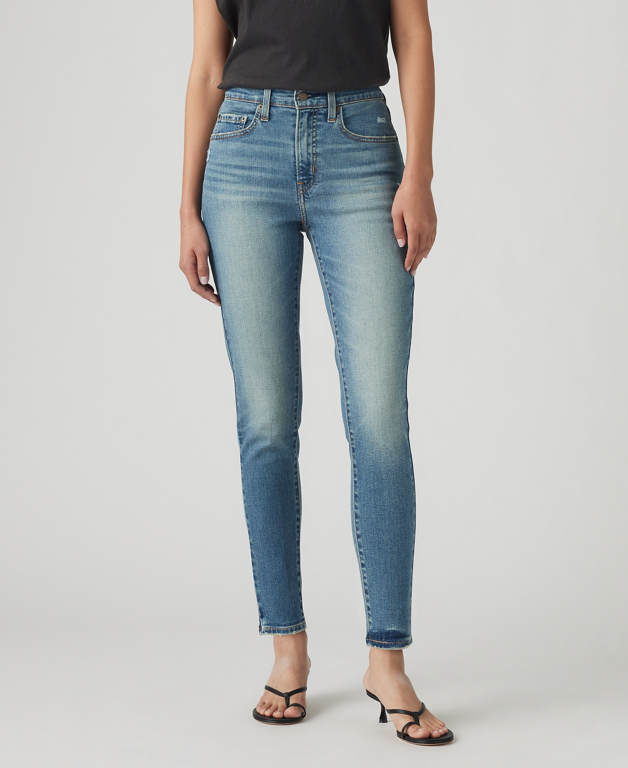 Levi's Women's 721 High-Rise Stretch Skinny Jeans - Cave Wall