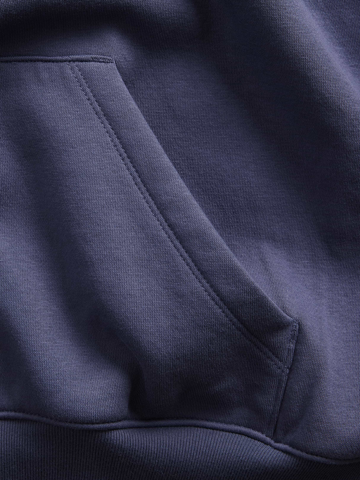 VintageSoft Wedge Zip Hoodie - Sargassus blue