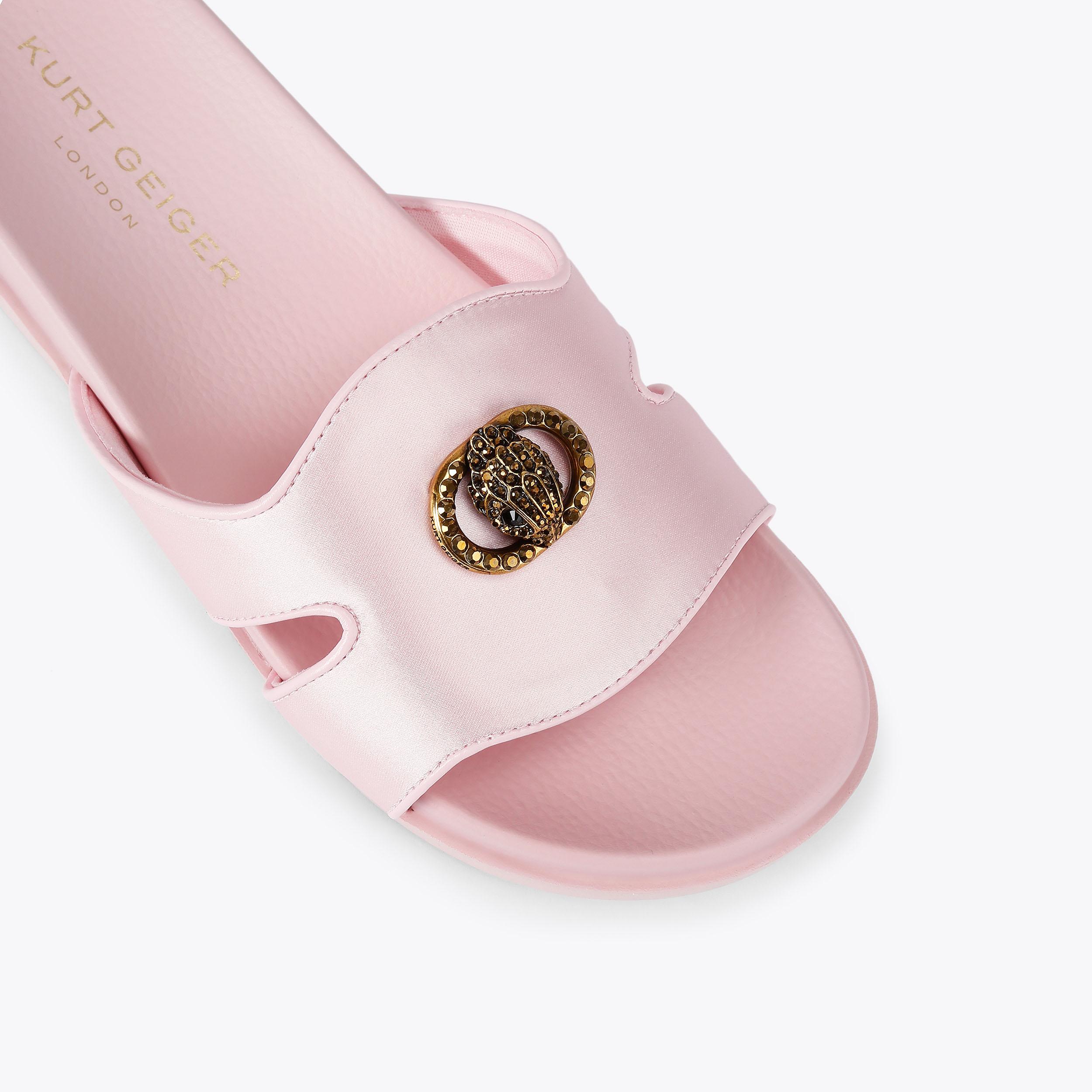 Kurt Geiger London Chelsea Cut Out Slide - Pink - view 5