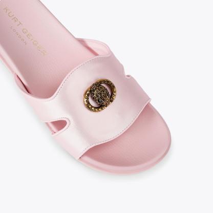 Kurt Geiger London Chelsea Cut Out Slide - Pink - view 5