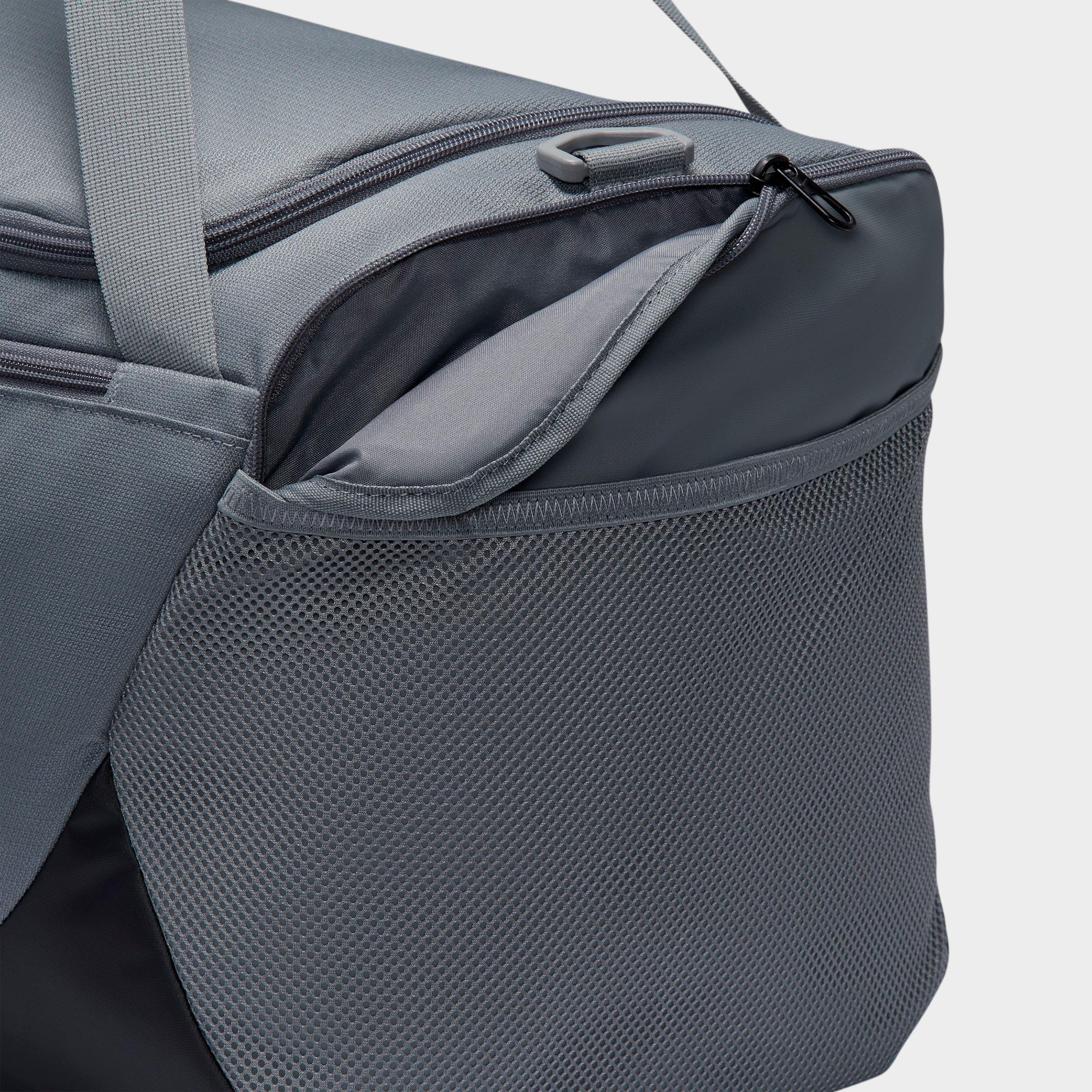 Nithtke Brasilia Training Duffel Bag (Small, 40L) - Smoke Grey/Black/White