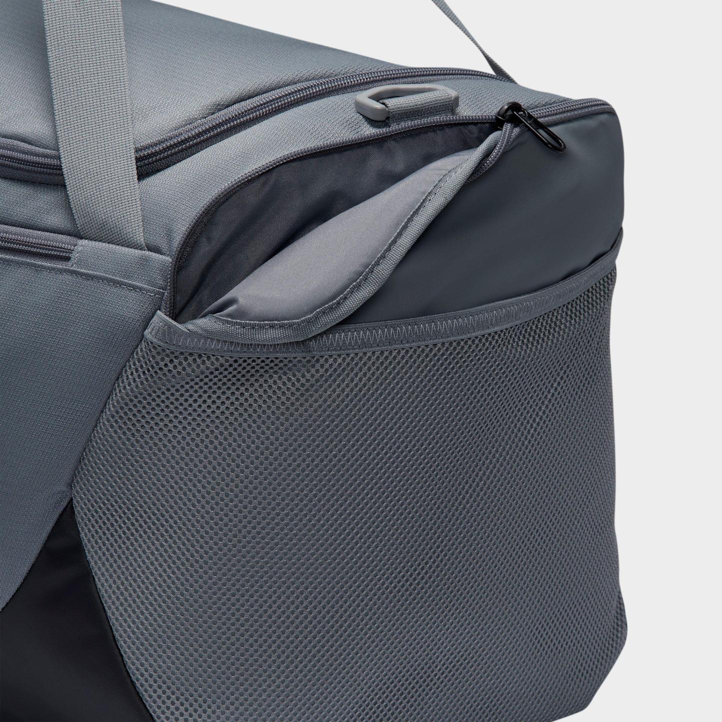 Nithtke Brasilia Training Duffel Bag (Small, 40L) - Smoke Grey/Black/White