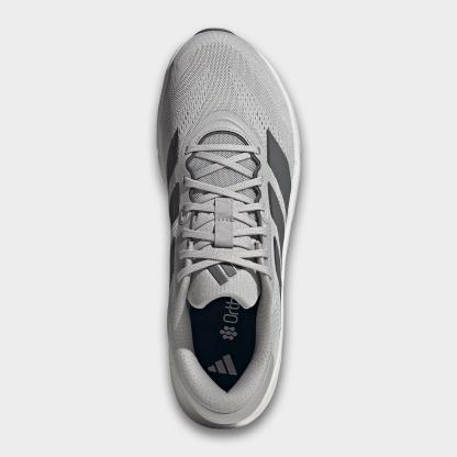 Men's adidas Questar 4 Running Shoes - Grey/Grey/Iron Metallic - Top view