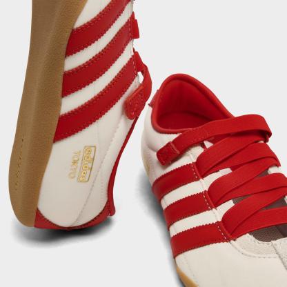 Women's adidas Originals Tokyo MJ Casual Shoes - Part 1 - Cream White/Red/Gold Metallic - Detail shot