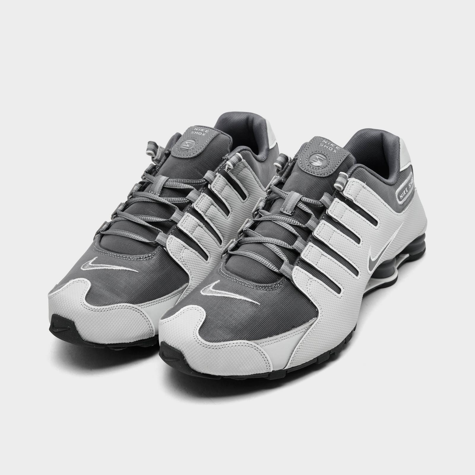 Men's Nike Shox NZ Casual Shoes - Smoke Grey/Grey Fog