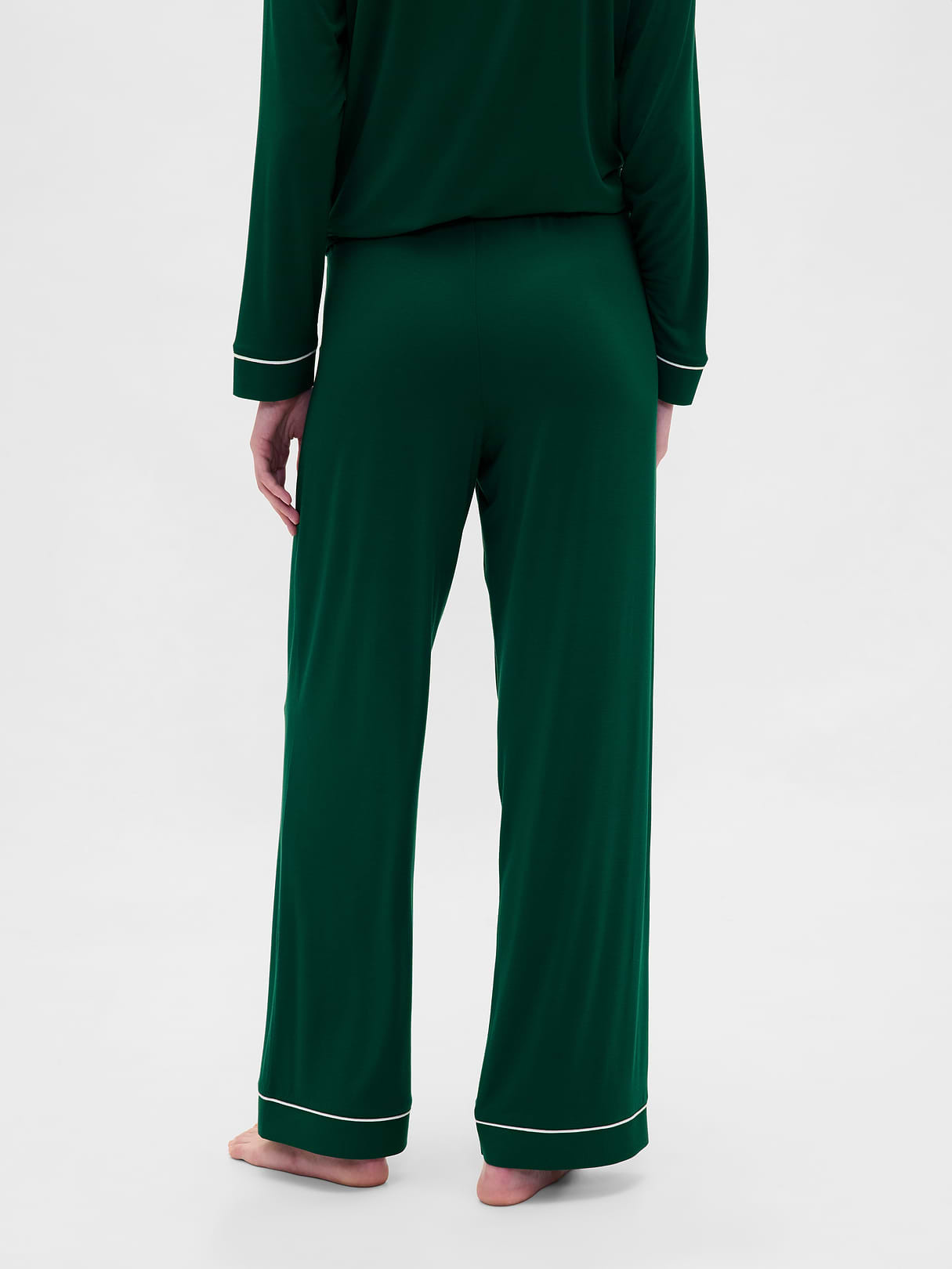 SoftMade Modal PJ Pants - Evergreen glamour