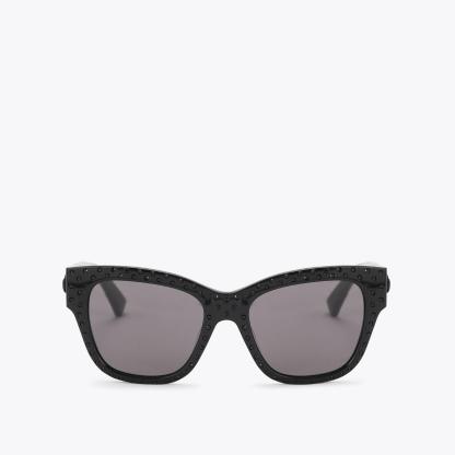 Kurt Geiger London Shoreditch Square Sunglasses - Black