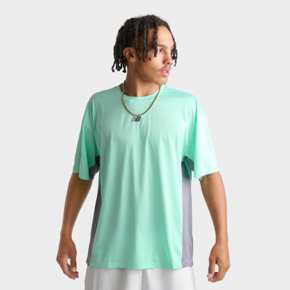 Men's New Balance Fast Days Running T-Shirt - Mint/Grey - view 1