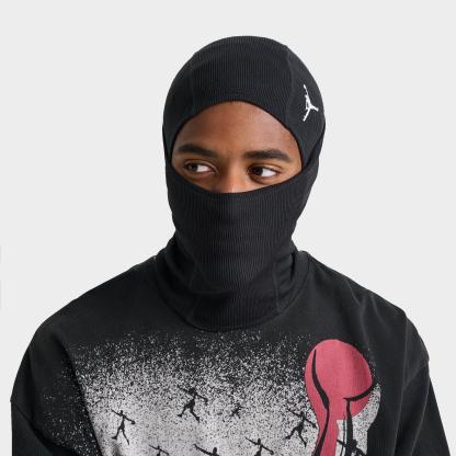 Jordan Flight Hyperwarm Rib Knit Balaclava Hood - Black - view 1