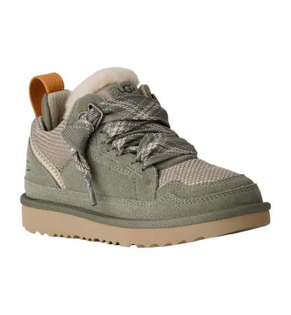 UGG® Kids' Lowmel Lace-Up Cozy Sneakers - Shaded Clover