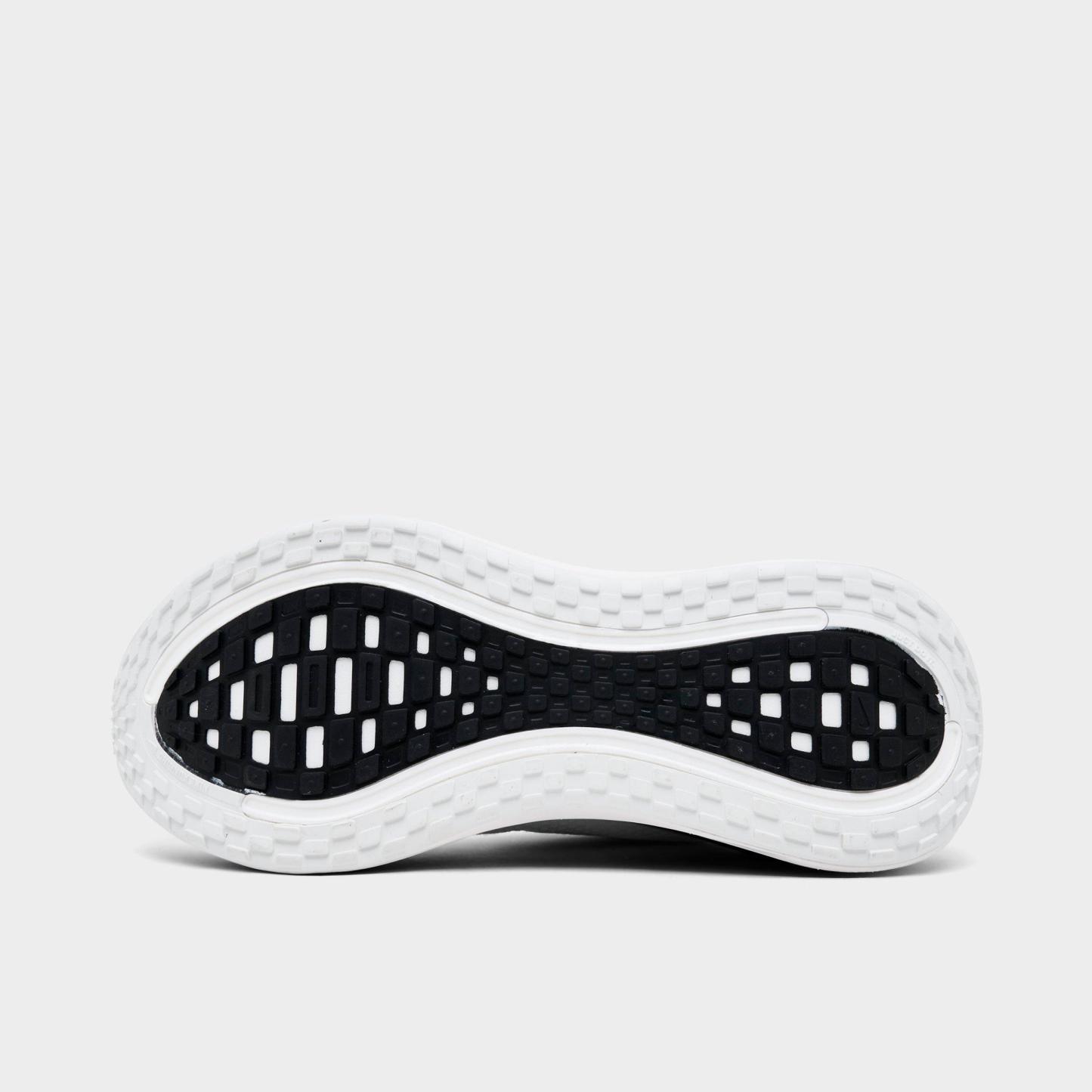 Men's Nithtke Vomero Plus Running Shoes - Part 2 - White/Black/Cool Grey/Metallic Silver - Bottom view