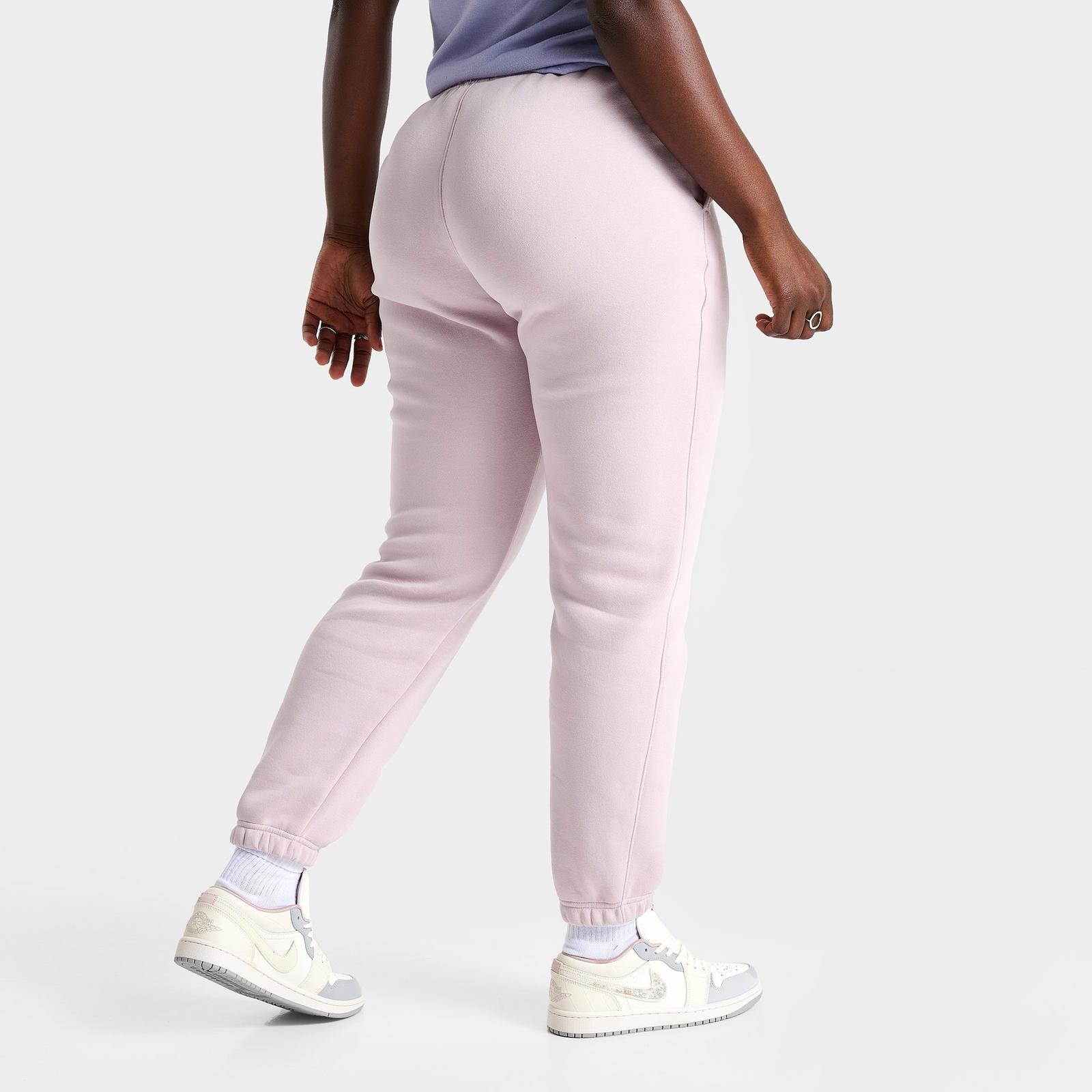 Women's Jordan Brooklyn Fleece Pants - Particle Rose/White - view 4