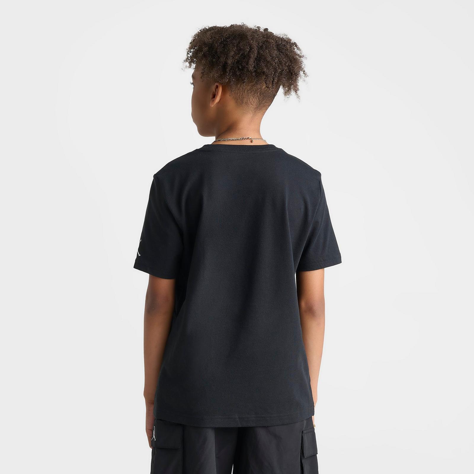 Big Kids' Jordan Plane Window Graphic T-Shirt - Black - view 4