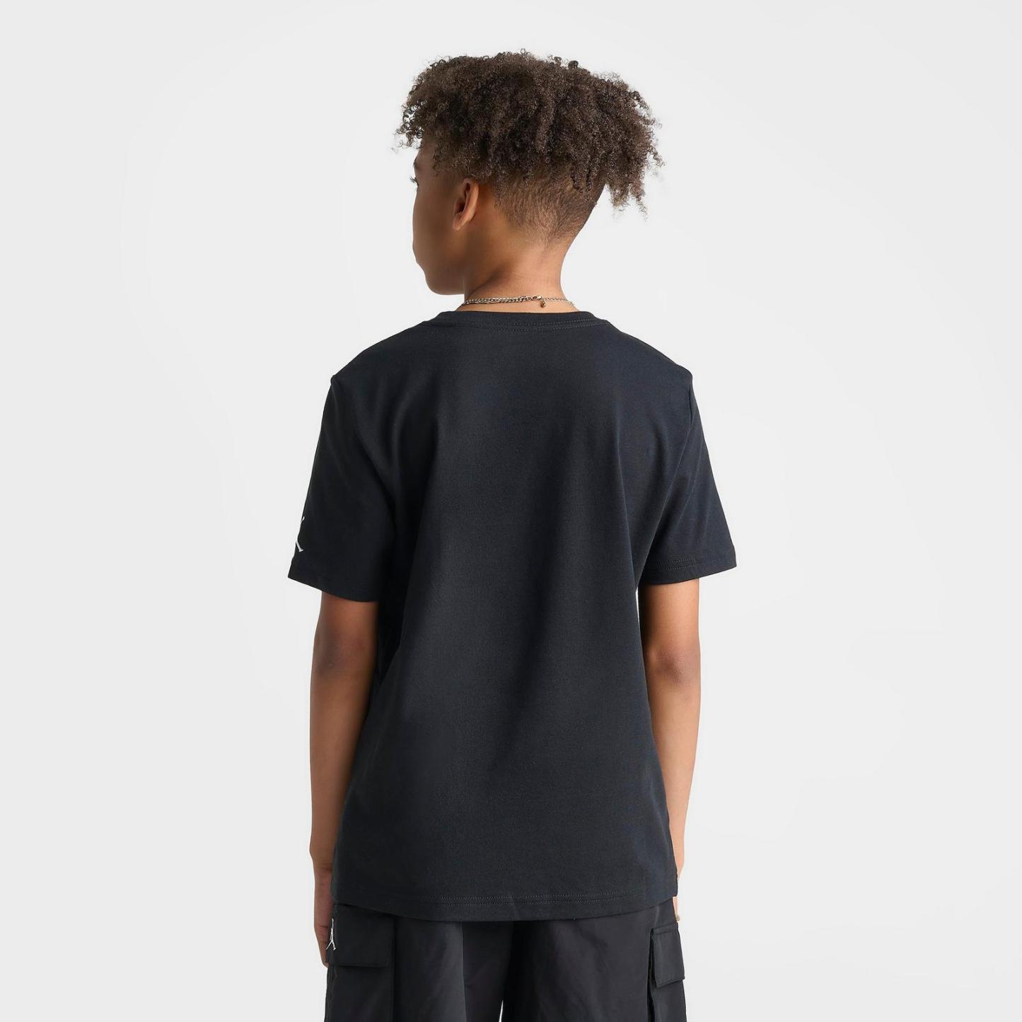 Big Kids' Jordan Plane Window Graphic T-Shirt - Black - view 4