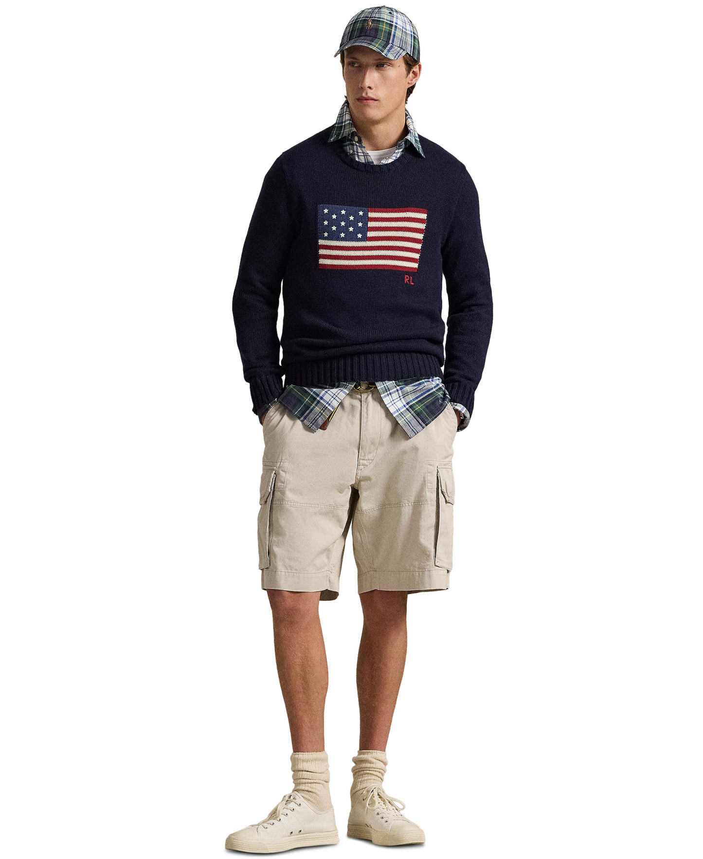 Polo Ralph Lauren Men's Shorts, 10.5" Classic Gellar Cargos - Classic Stone