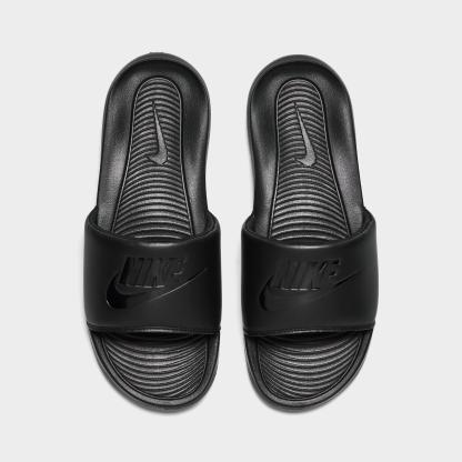 Men's Nithtke Victori One Slide Sandals - Black/Black/Black - Top view