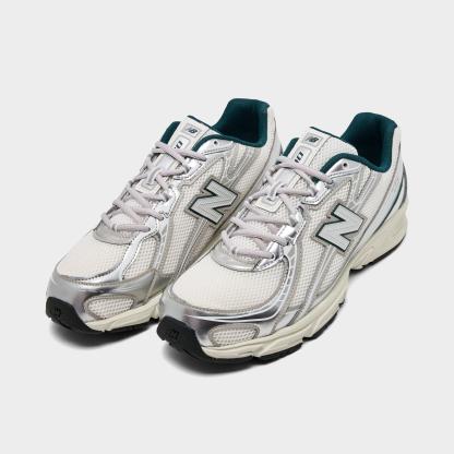 Men's New Balance 740 Casual Shoes - Angora/Medusa Green - view 2