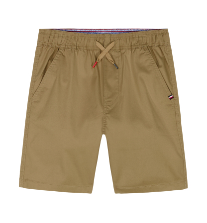 Tommy Hilfiger Boys' 8-20 Core Essentials Pull-On Shorts - Tan