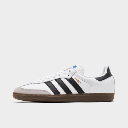 Women's adidas Originals Samba OG Casual Shoes - White/Black/Clear Granite - view 1