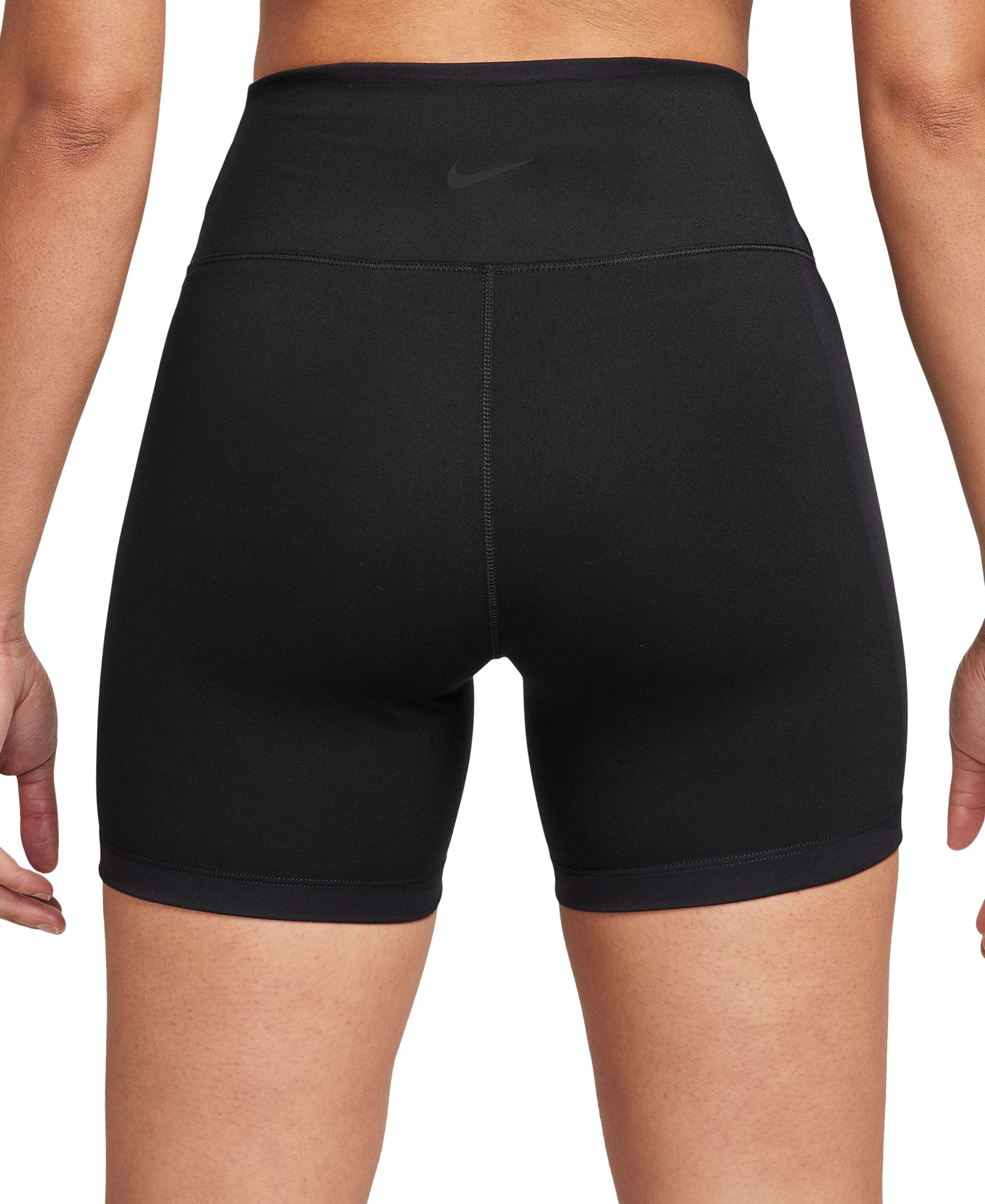 Nike Women's One High-Waisted 5" Biker Shorts - Black/black