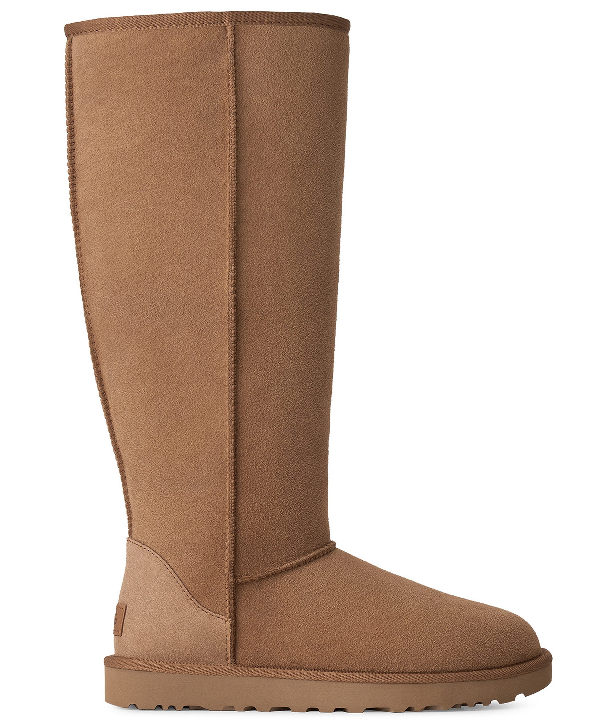 UGG® Women's Classic Ultra Round Toe Tall Boots - Chestnut