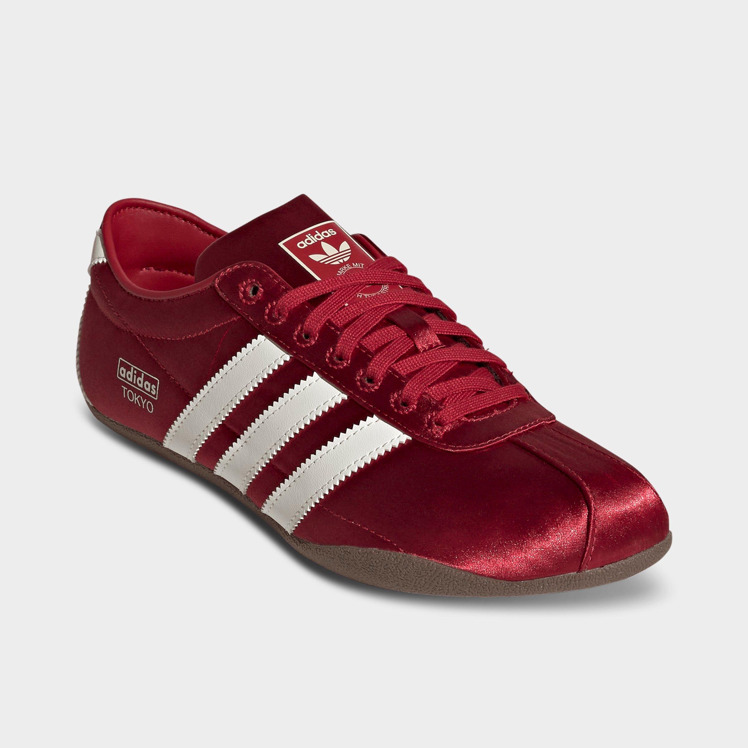 Women's adidas Originals Tokyo Casual Shoes - Part 2 - Team Victory Red/Off White/Gum - Both shoes facing left