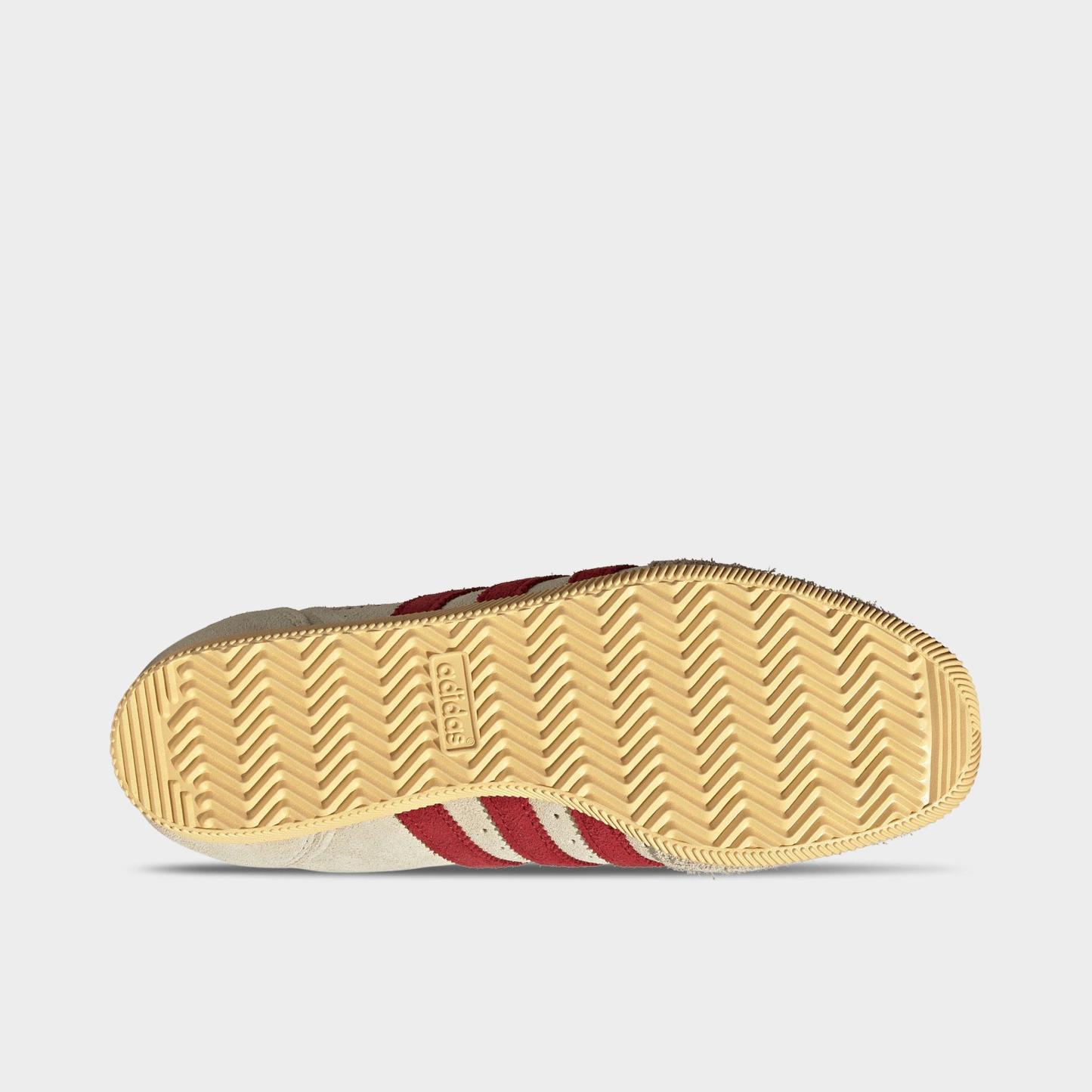 Women's adidas Originals Japan Casual Shoes - Part 3 - Warm Vanilla/Team Victory Red/Gold Metallic - Bottom view