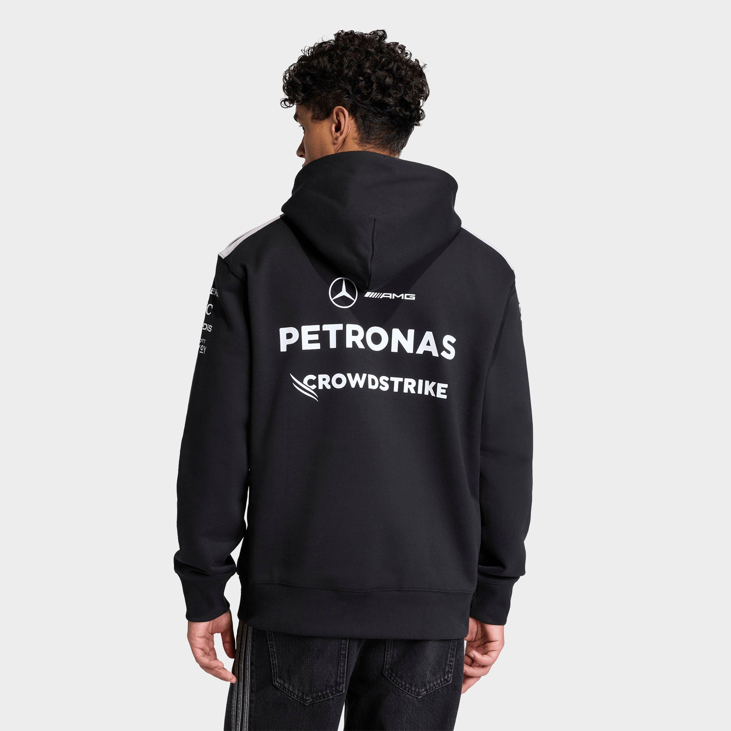 Men's adidas Mercedes-AMG Petronas F1 Team Driver Pullover Hoodie - Black
