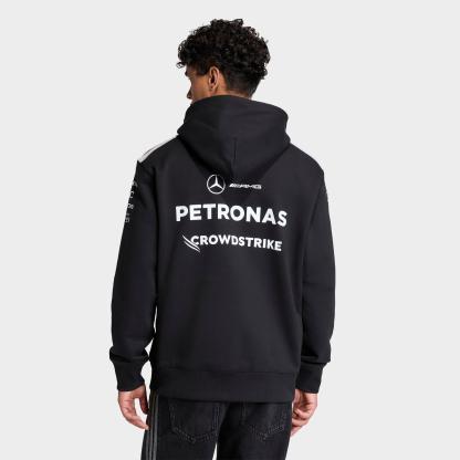 Men's adidas Mercedes-AMG Petronas F1 Team Driver Pullover Hoodie - Black