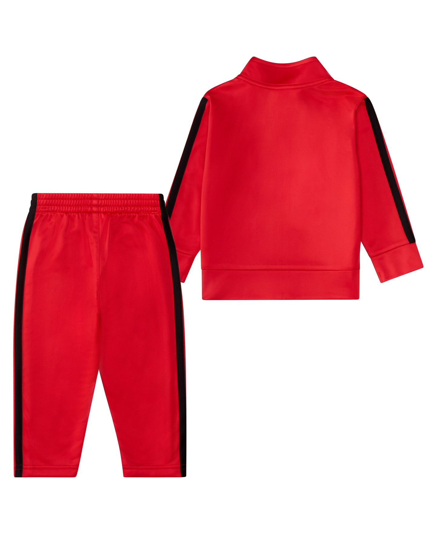 adidas Baby Boys' Stripe Detail Jacket and Joggers, 2-Piece Set - Bright Red