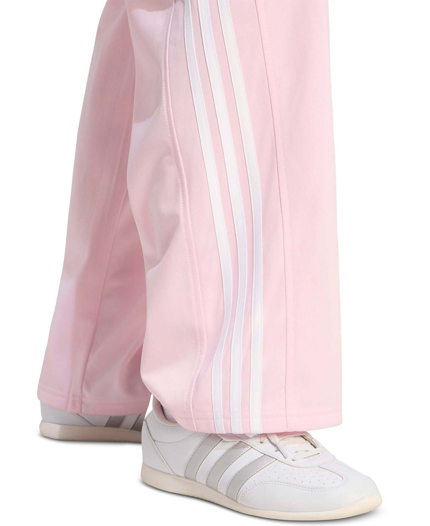 adidas Women's Dayready Wide-Leg Track Pants - Clear Pink