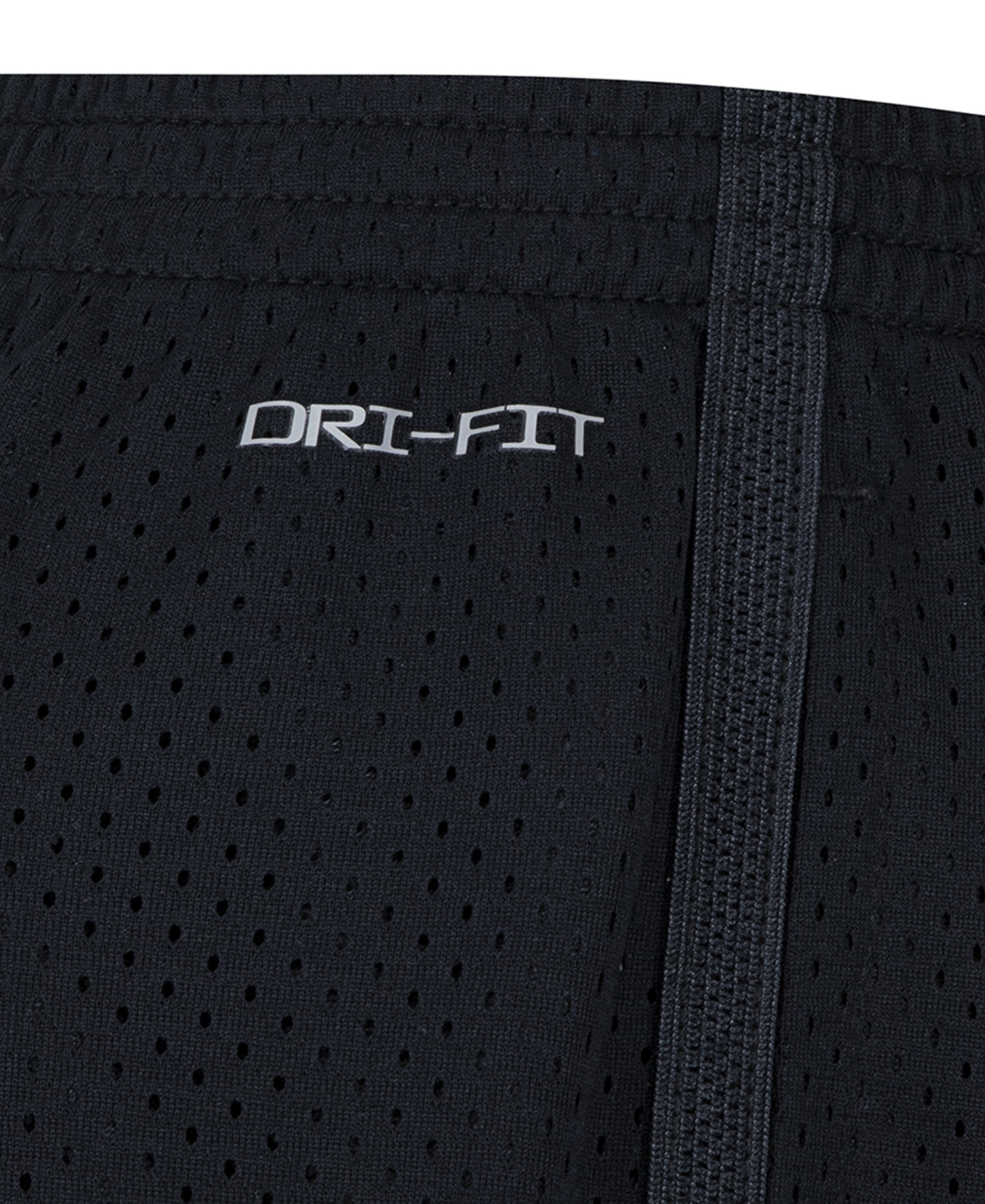 Nike Boys' 4-7 Dri-FIT Logo Mesh Pull-On Shorts - Black