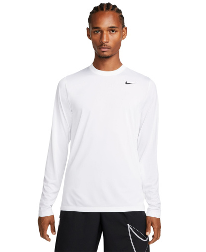 Nike Men's Legend Returns Crewneck T-Shirt - White/Black