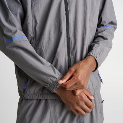 Men's New Balance Vision Pack Full-Zip Jacket - Grey/Black - view 6