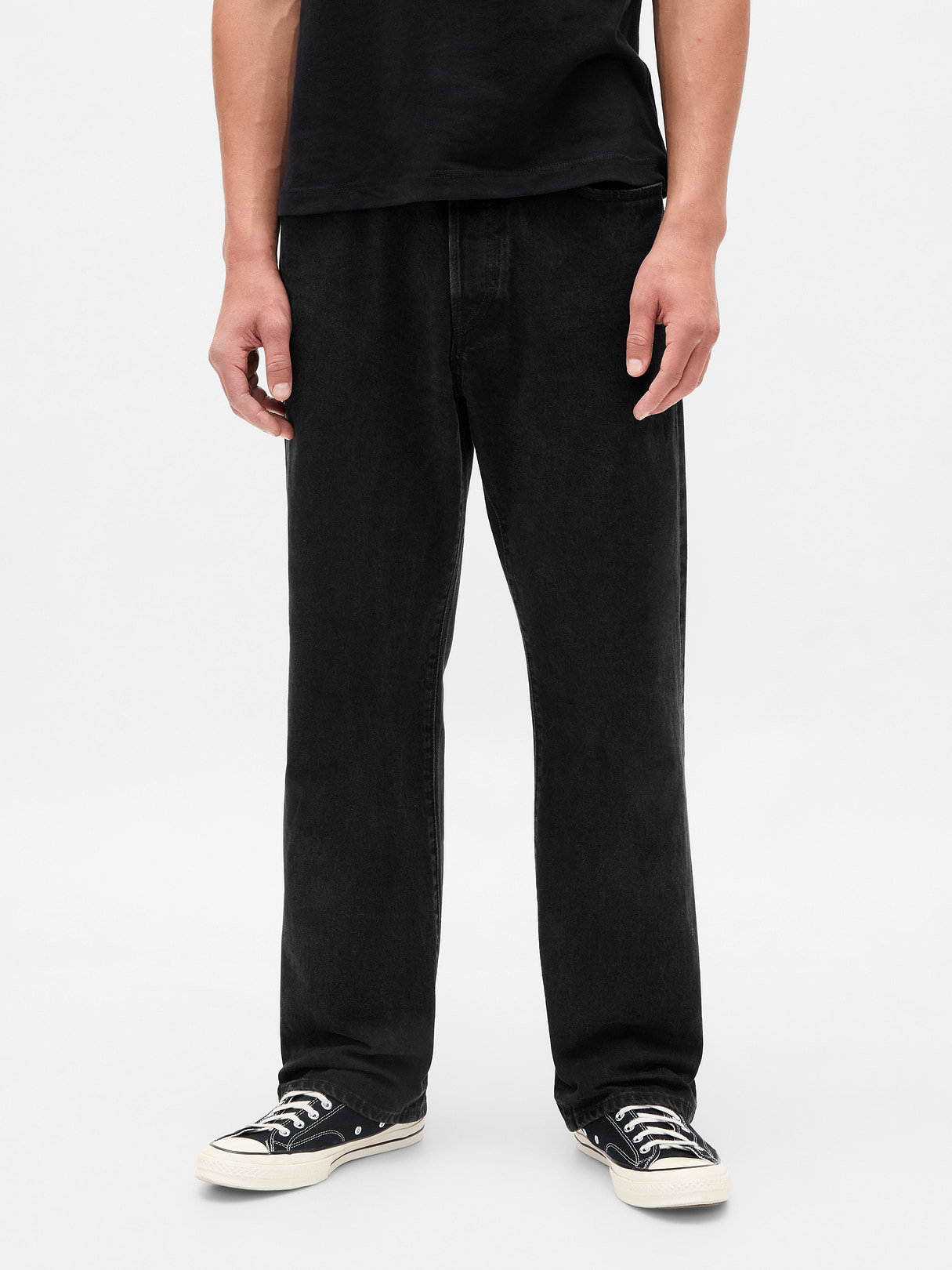 '90s Loose Jeans - Black wash