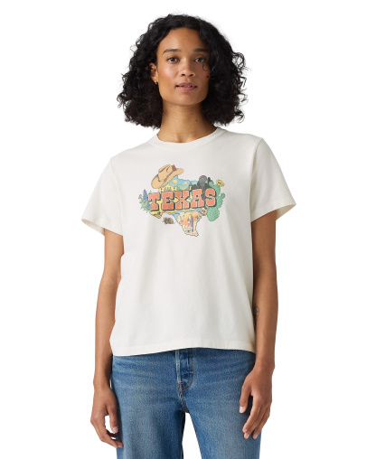 Levi's Premium Women's Graphic Favorite Print Short-Sleeve T-Shirt - Texas Egre
