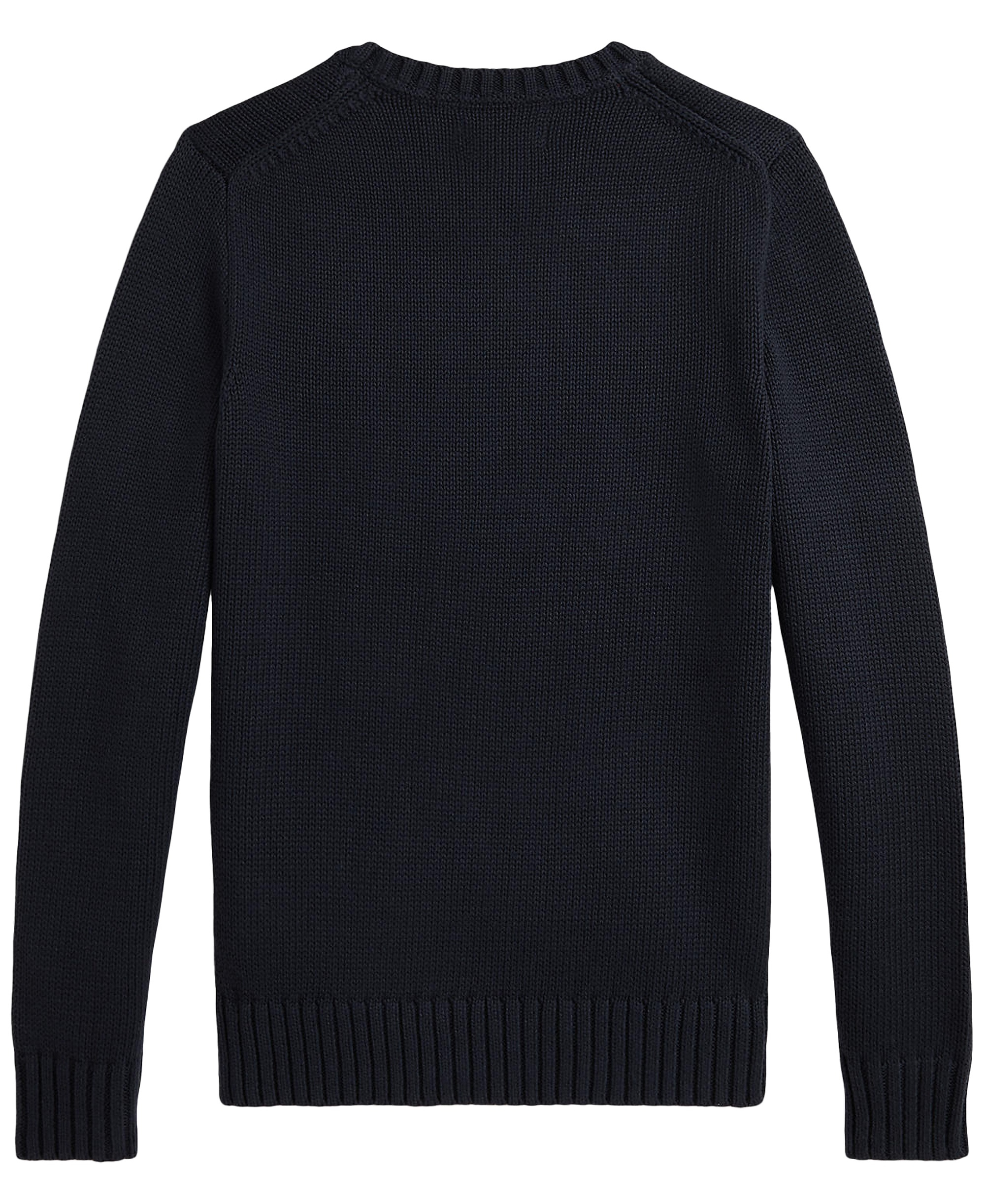 Polo Ralph Lauren Boys' 8-20 Cotton Crewneck Sweater - RL Navy