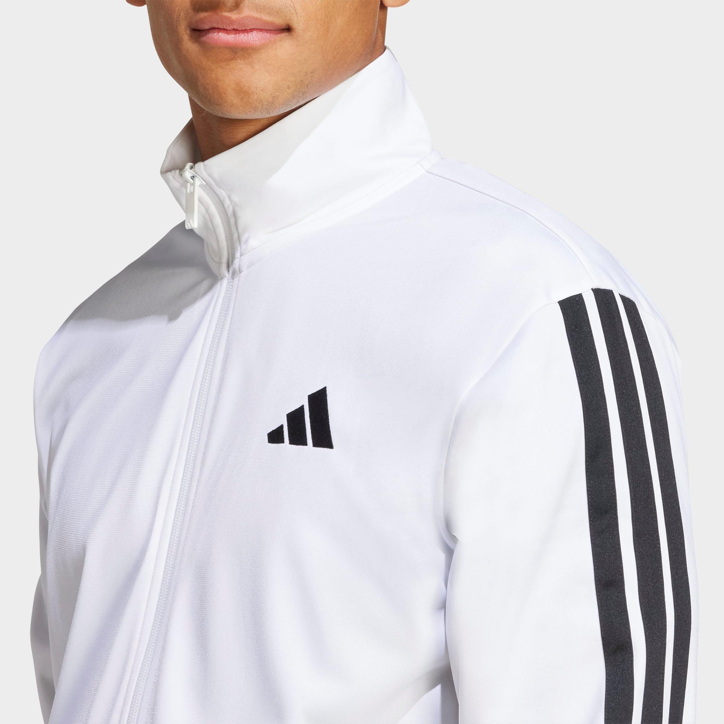 Men's adidas Dayready Full-Zip Track Jacket - White