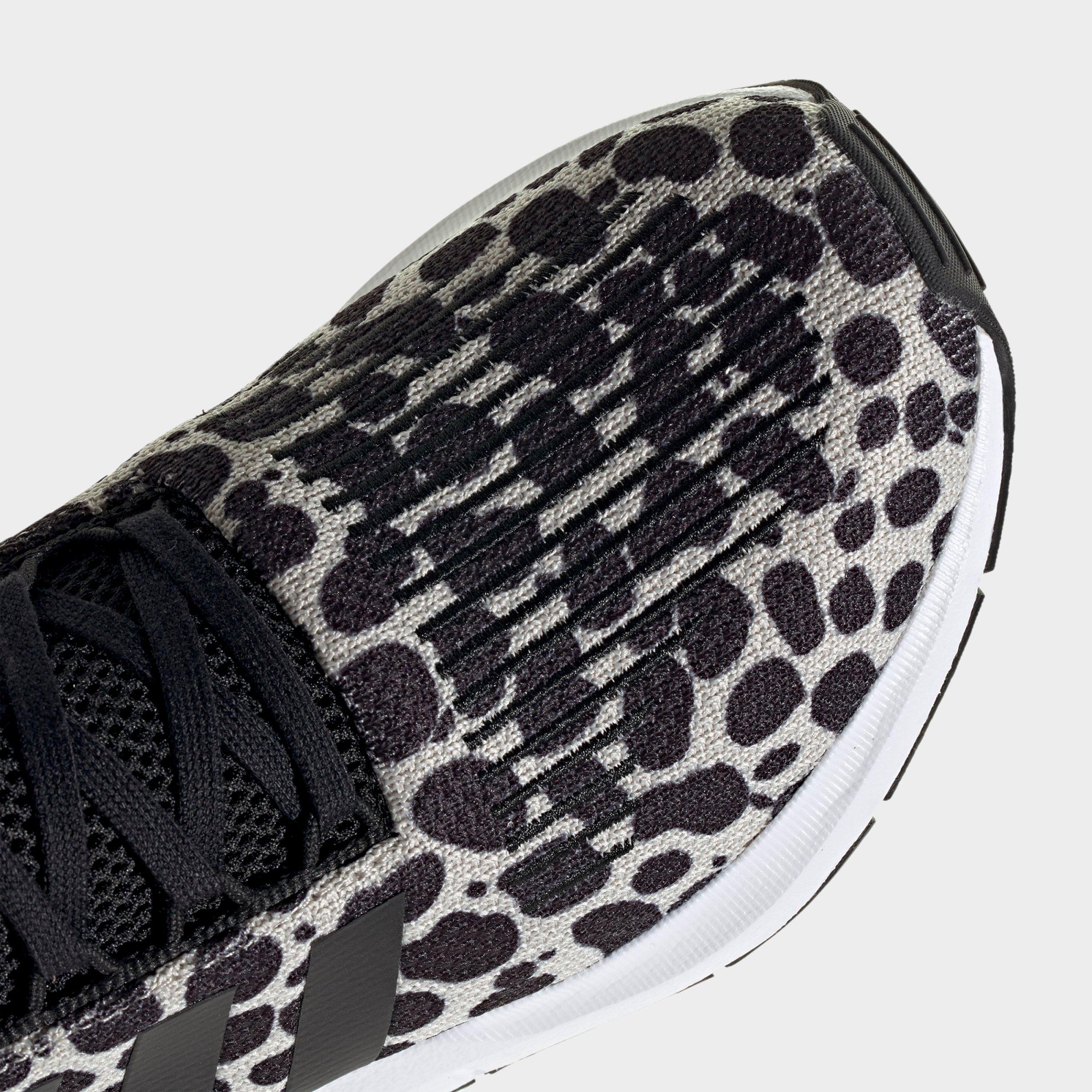 Women's adidas Swift Run 1.0 Casual Shoes - Beige/Core Black/Cloud White - Detail shot