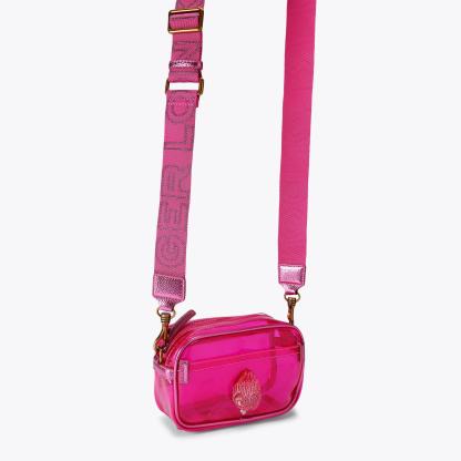 Kurt Geiger London Vinyl Kensington Camera Bag - Pink - view 6