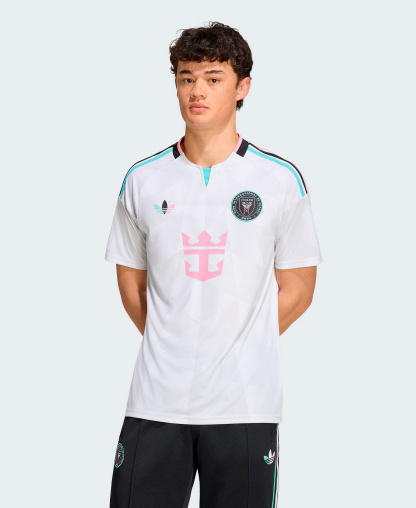 adidas Men's Lionel Messi White Inter Miami CF 2026 Third Replica Jersey - White