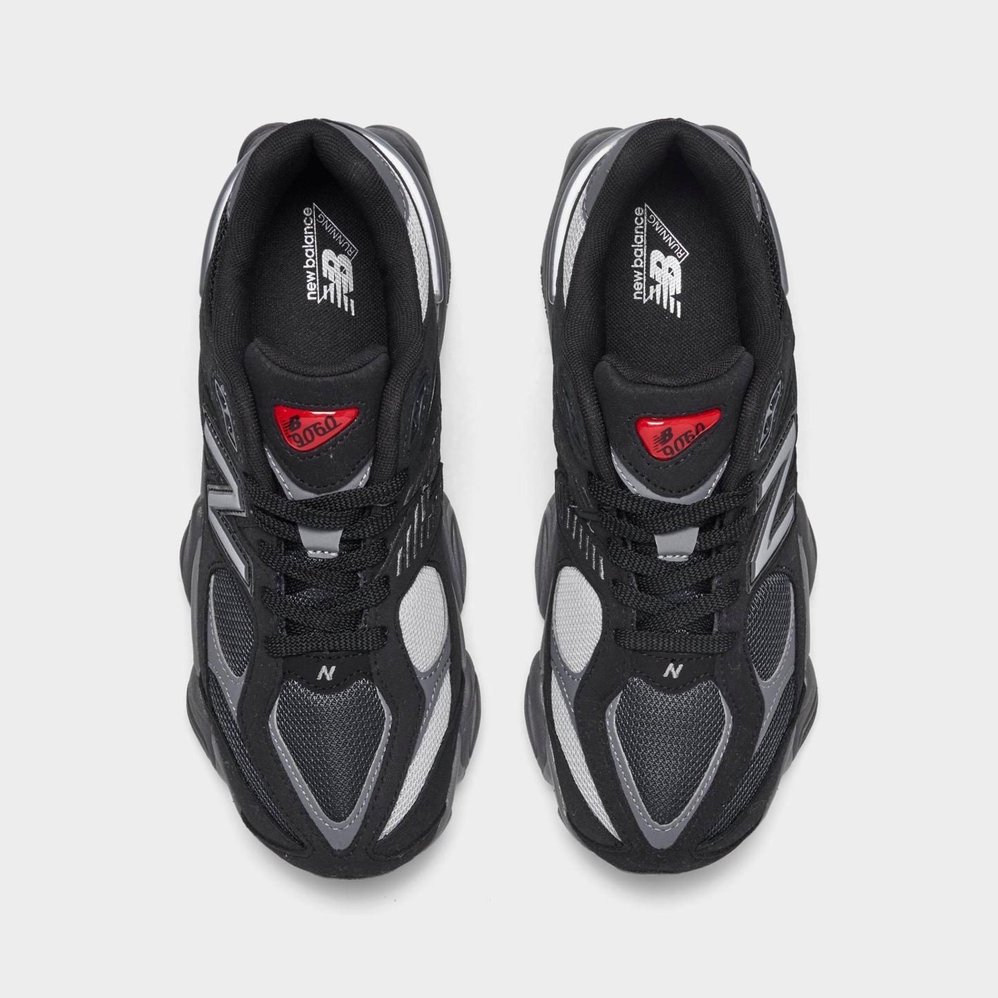 Big Kids' New Balance 9060 Casual Shoes - Black/Castlerock - view 5