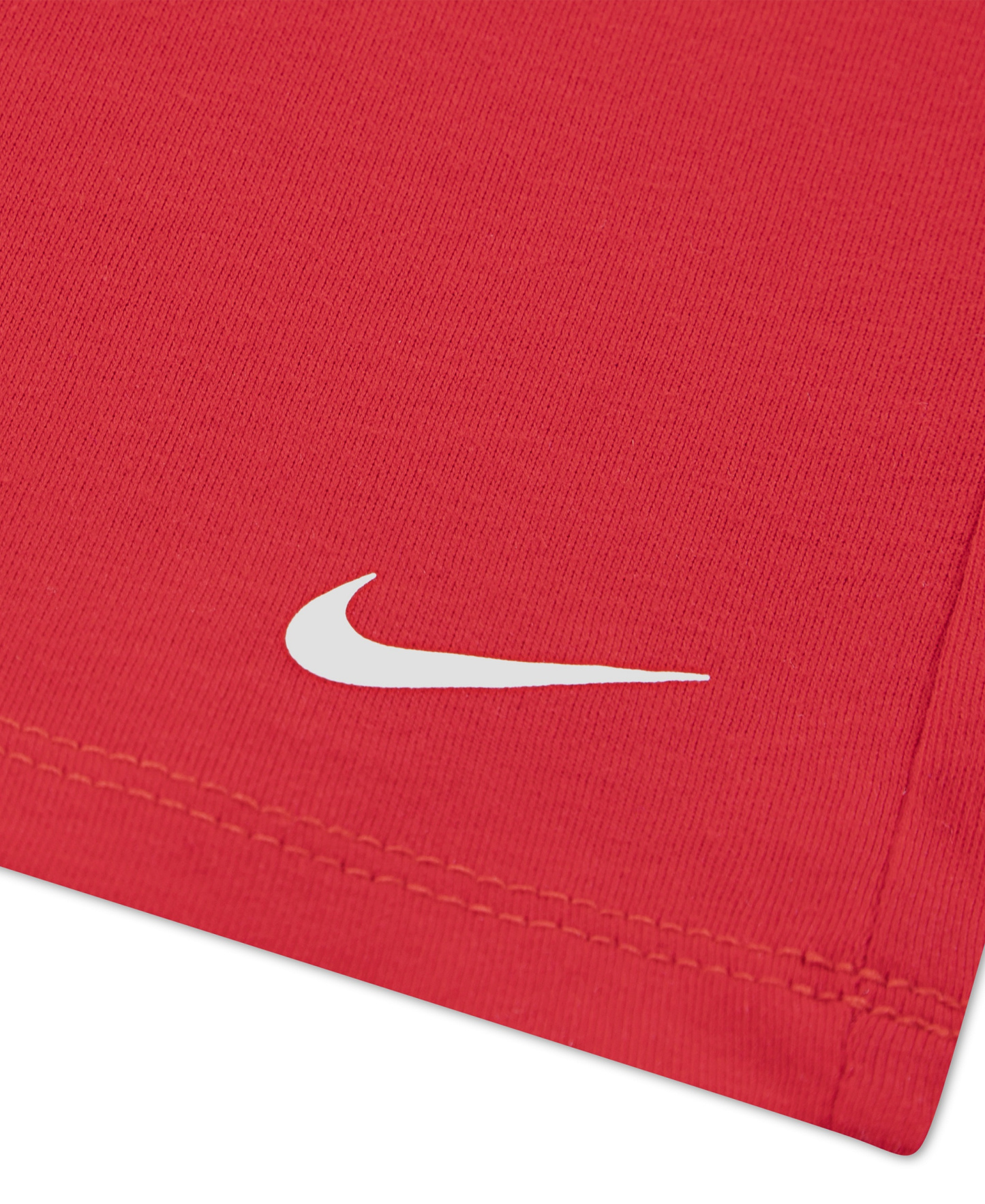 Nike Boys' 8-20 Crewneck Short-Sleeve Undershirt, 2-Pack - University Red/Black