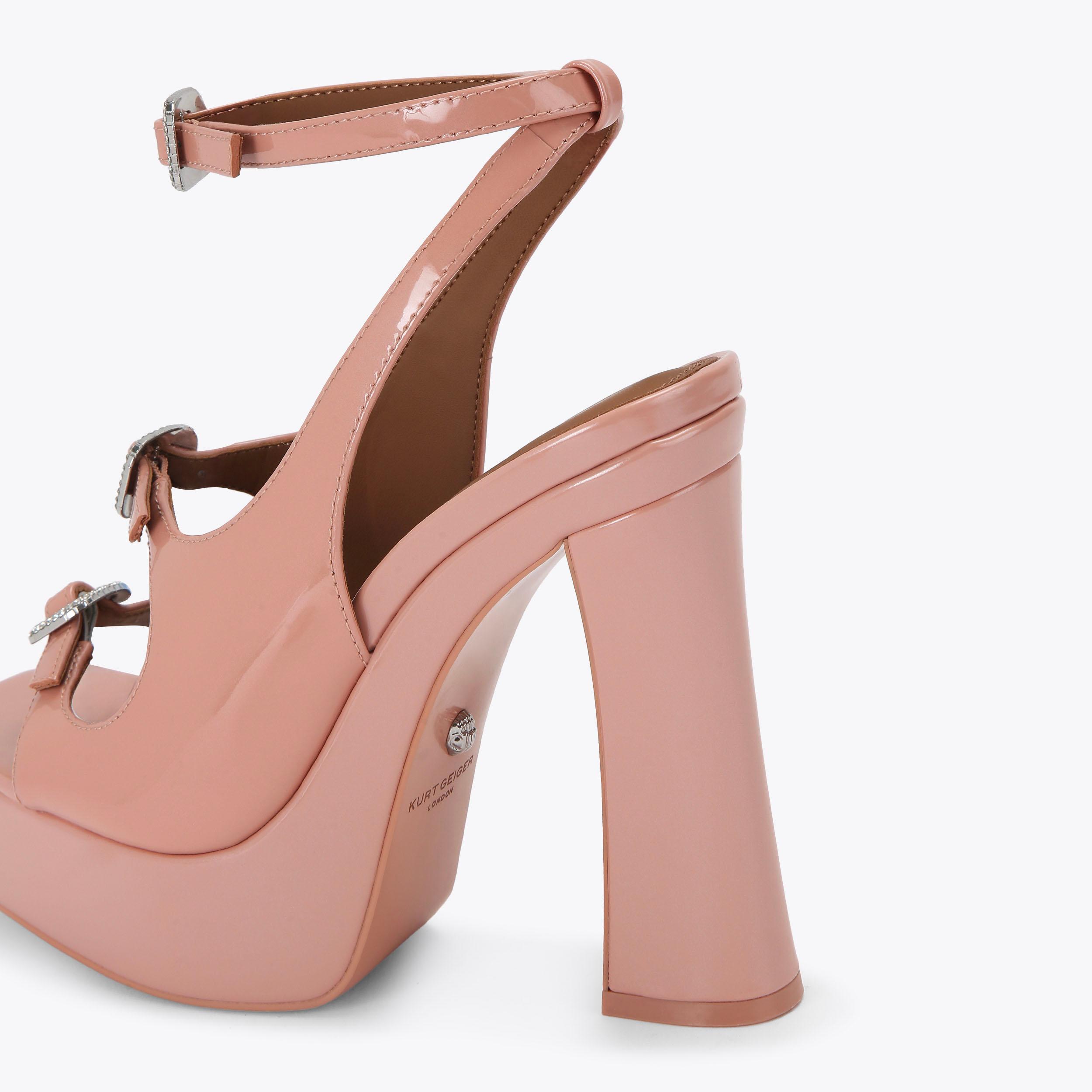 Kurt Geiger London Buckle Platform Sandal - Multi Colored - view 4
